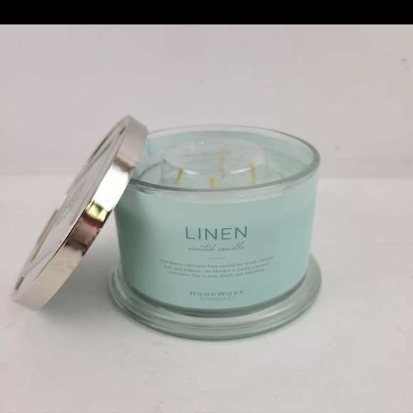 Homeworx by Harry Slatkin Linen Scented Candle 18 oz. - Picture 1 of 5